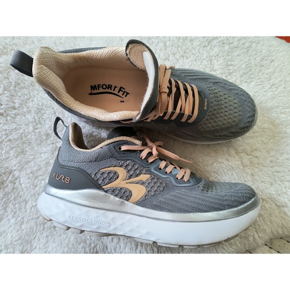 Gravity Defyer Shoes - Gravity Defyer Womens GDEFY Mighty Walk Athletic Shoes Gray Pink Size 11
